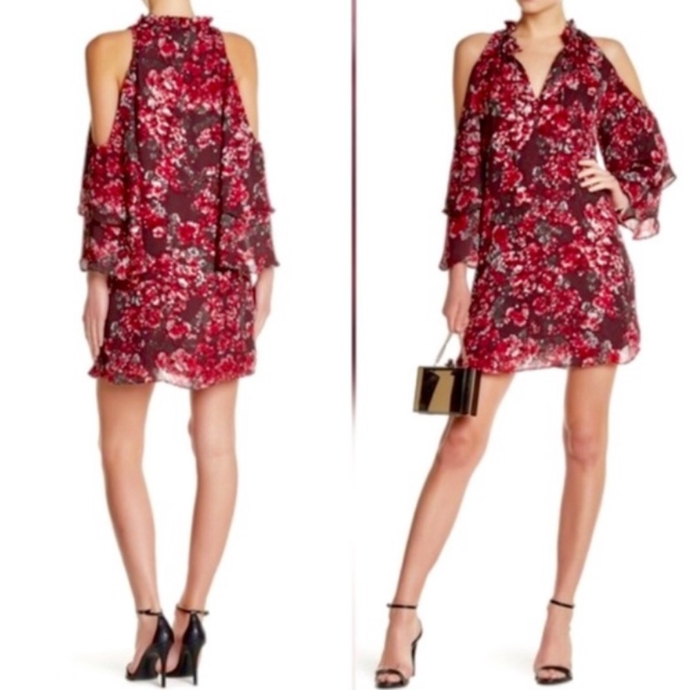 PARKER | cold shoulder dress